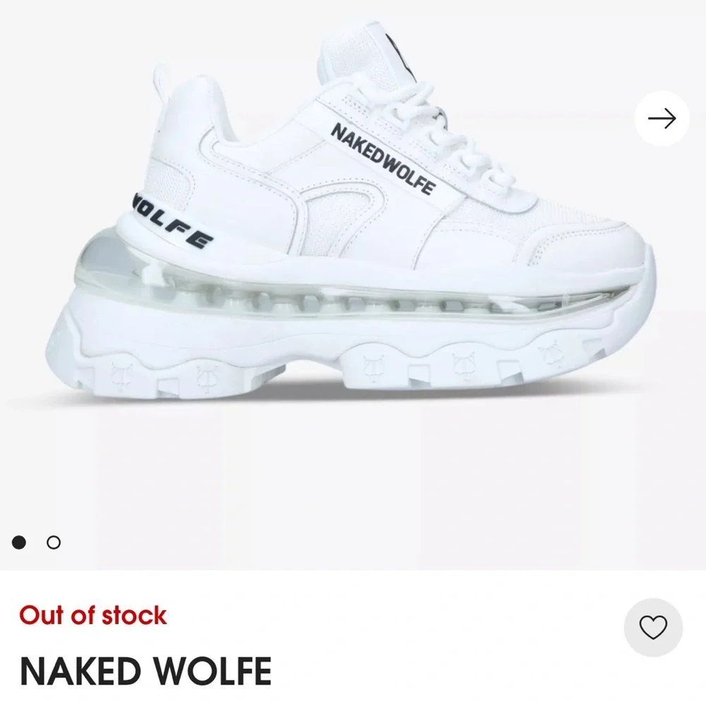 Naked Wolfe🆕🤍👟🔥 “Fierce” Chunky Sneakers - Picture 10 of 11